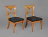 Paar Stühle Biedermeier
