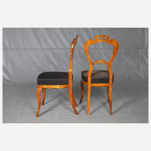 Paar Stühle Spätbiedermeier