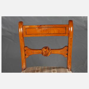 Paar Stühle Biedermeier
