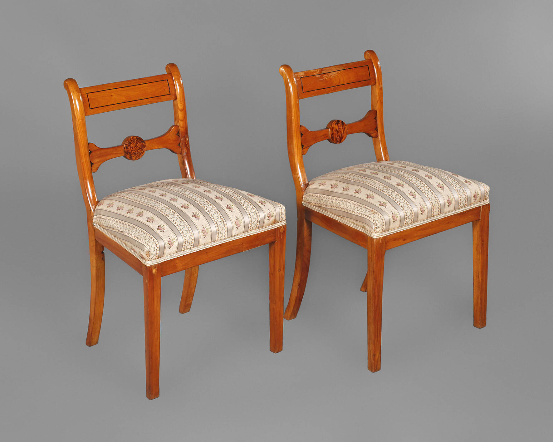 Paar Stühle Biedermeier