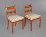 Paar Stühle Biedermeier