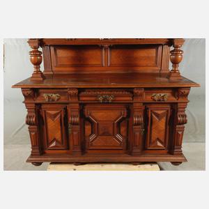 Großes Aufsatzbuffet Gründerzeit