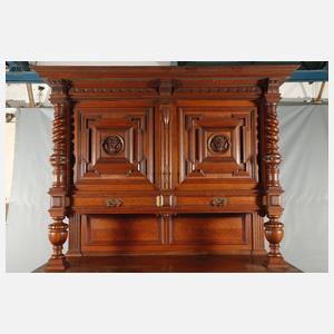 Großes Aufsatzbuffet Gründerzeit