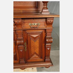 Großes Aufsatzbuffet Gründerzeit