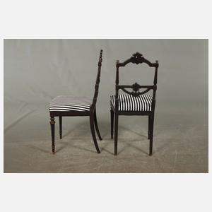 Zwei Stühle Neorenaissance