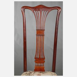 Paar Hochlehnstühle