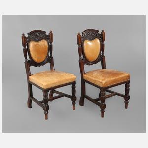 Zwei Stühle Historismus