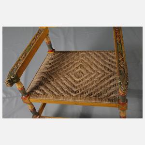 Zwei seltene Armlehnstühle