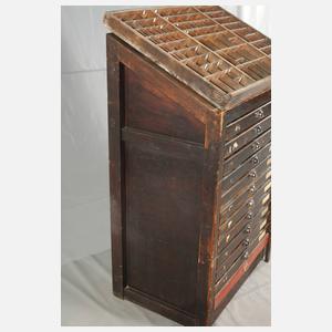 Setzkastenschrank