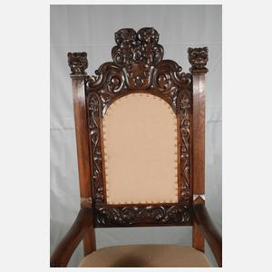 Großer Sitzungstisch mit Bestuhlung