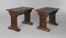Zwei Tische neogotisch