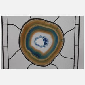 Paar Bleiglasfenster