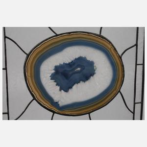 Paar Bleiglasfenster