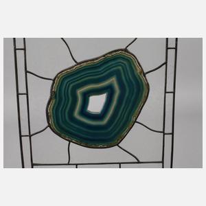 Paar Bleiglasfenster