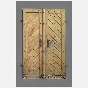 Zweiflügelige Barocktür