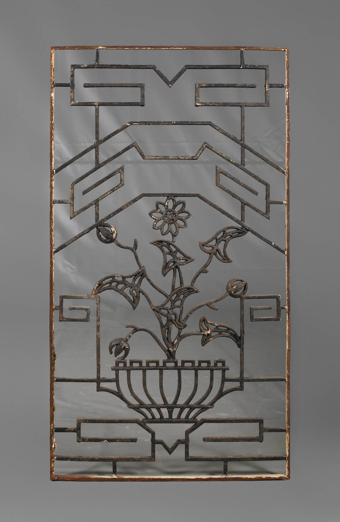 Kunstschmiedegitter Jugendstil