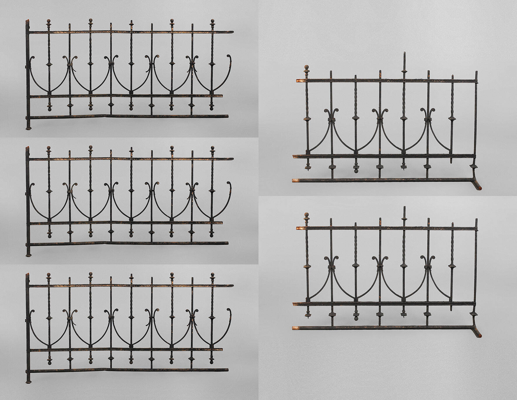Brüstungsgitter Schmiedeeisen