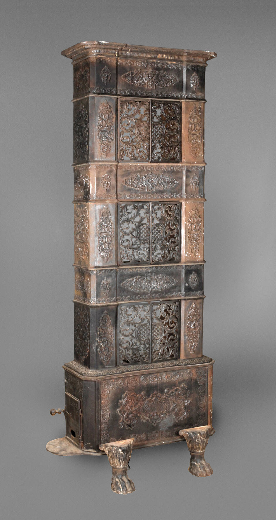 Feiner Etagenofen Eisenguss