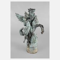 Gartenbronze Perseus und Pegasus111