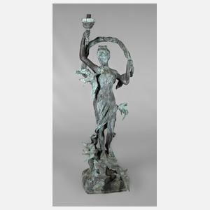 Gartenbronze Jugendstil