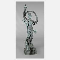 Gartenbronze Jugendstil111