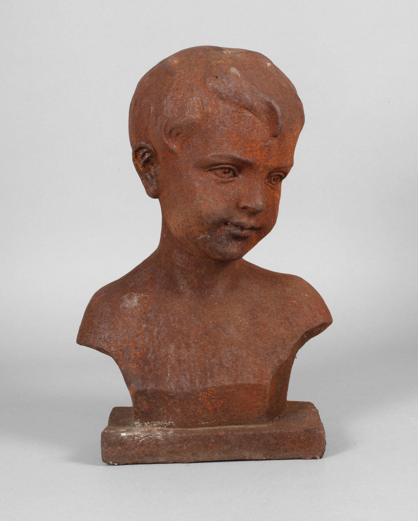 Gartenfigur Kinderbüste