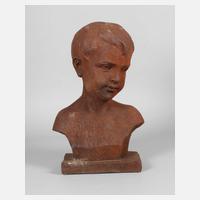 Gartenfigur Kinderbüste111