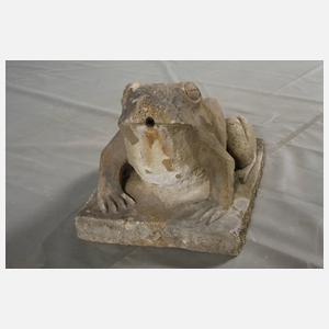 Brunnenfigur Frosch