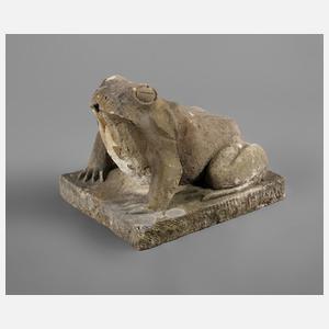 Brunnenfigur Frosch