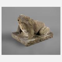 Brunnenfigur Frosch111
