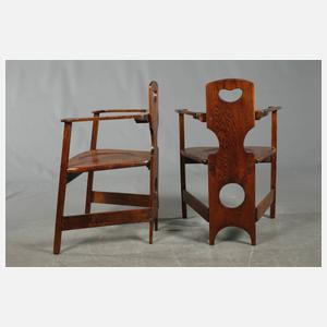 Paar Stühle Richard Riemerschmid