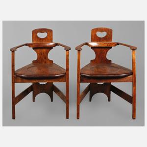 Paar Stühle Richard Riemerschmid