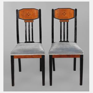 Josef Maria Olbrich, zwei Stühle
