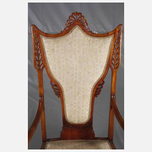 Paar Armlehnsessel Jugendstil