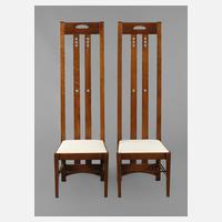 Charles Rennie Mackintosh, zwei Ingram Stühle111