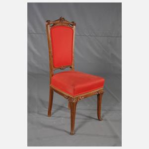 Sechs Jugendstilstühle Nancy