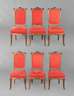 Sechs Jugendstilstühle Nancy