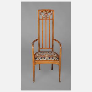 Armlehnstuhl Jugendstil