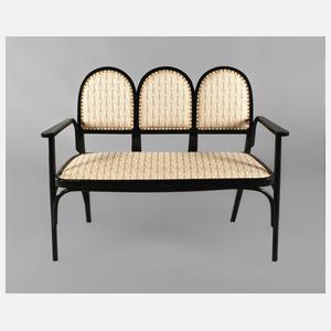 Kleine Sitzbank Bugholz