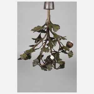 Florale Deckenlampe