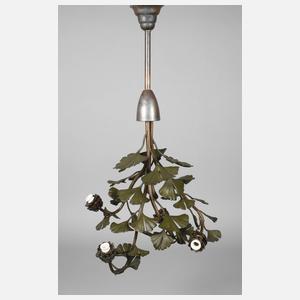 Florale Deckenlampe