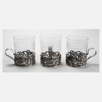 Drei Teeglashalter111