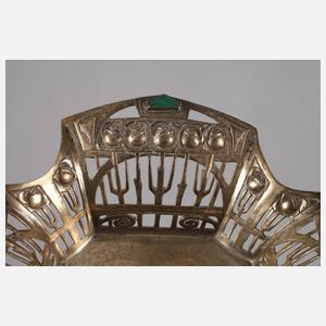 Silberschale Jugendstil