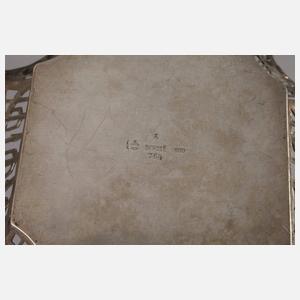 Silberschale Jugendstil