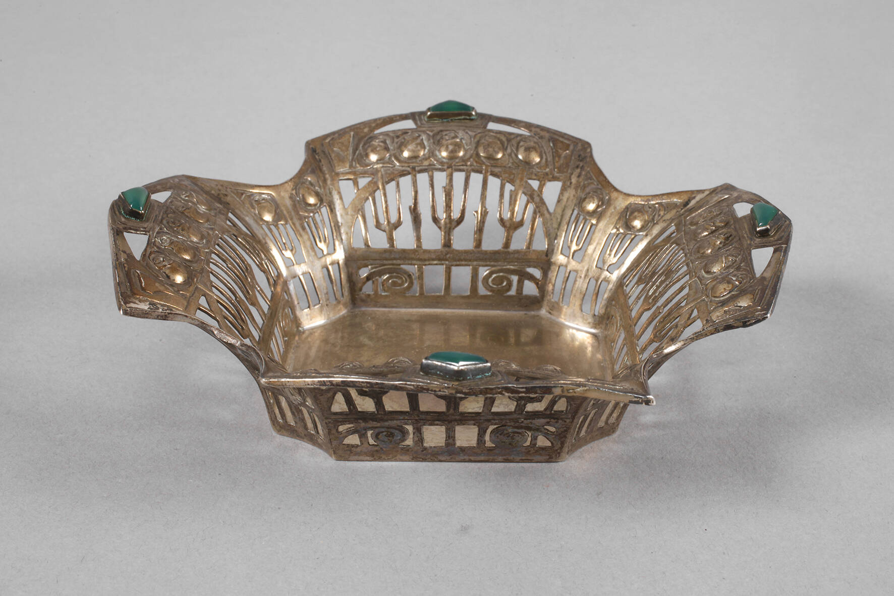 Silberschale Jugendstil