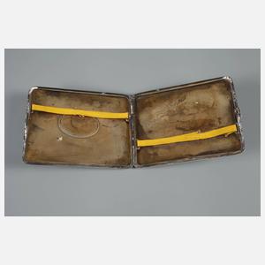 Zigarettenetui mit Pferdemotiv