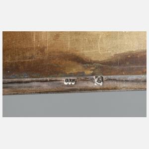 Zigarettenetui mit Pferdemotiv