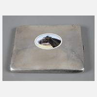 Zigarettenetui mit Pferdemotiv111