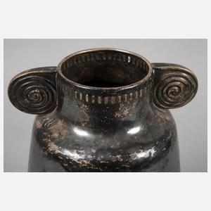 WMF Vase mit Emailledekor