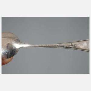 Acht Mokkalöffel Hugo Leven